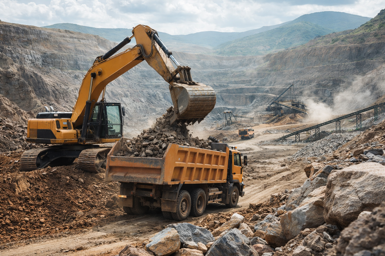 Mining Industry PNG Image